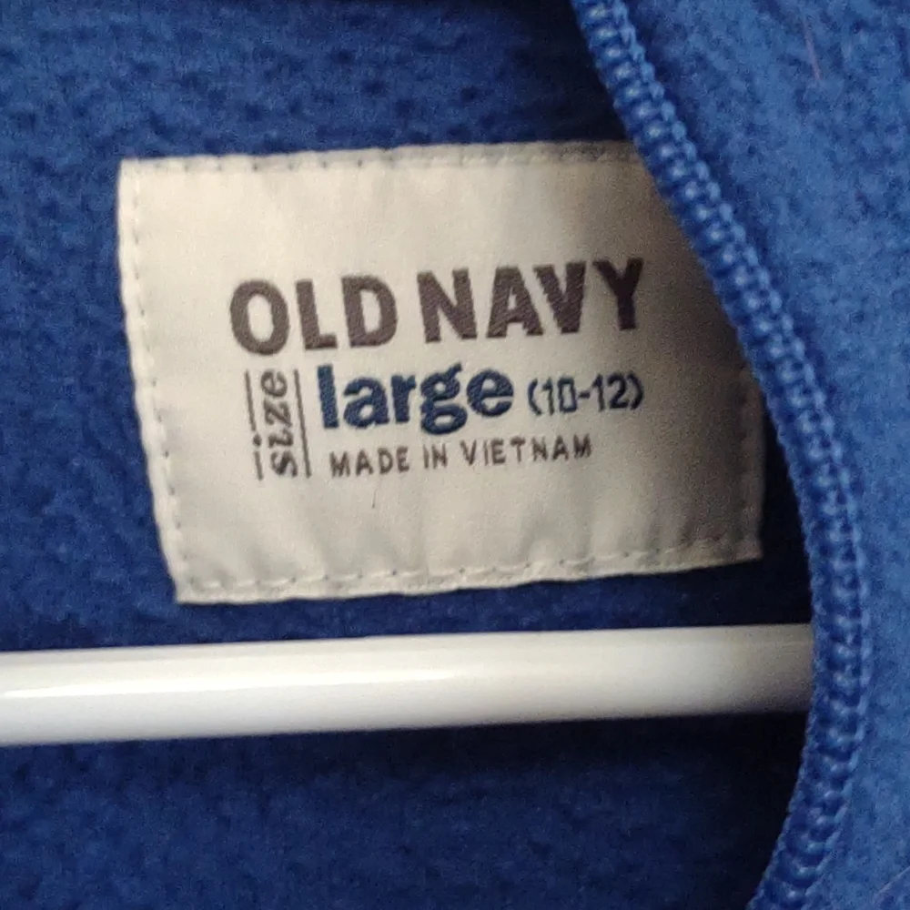 Old Navy blue motorbike